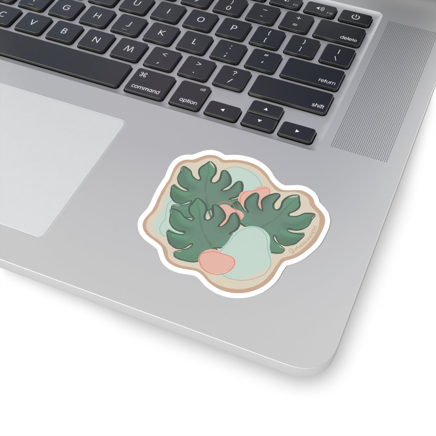 Monstera Doodle Sticker