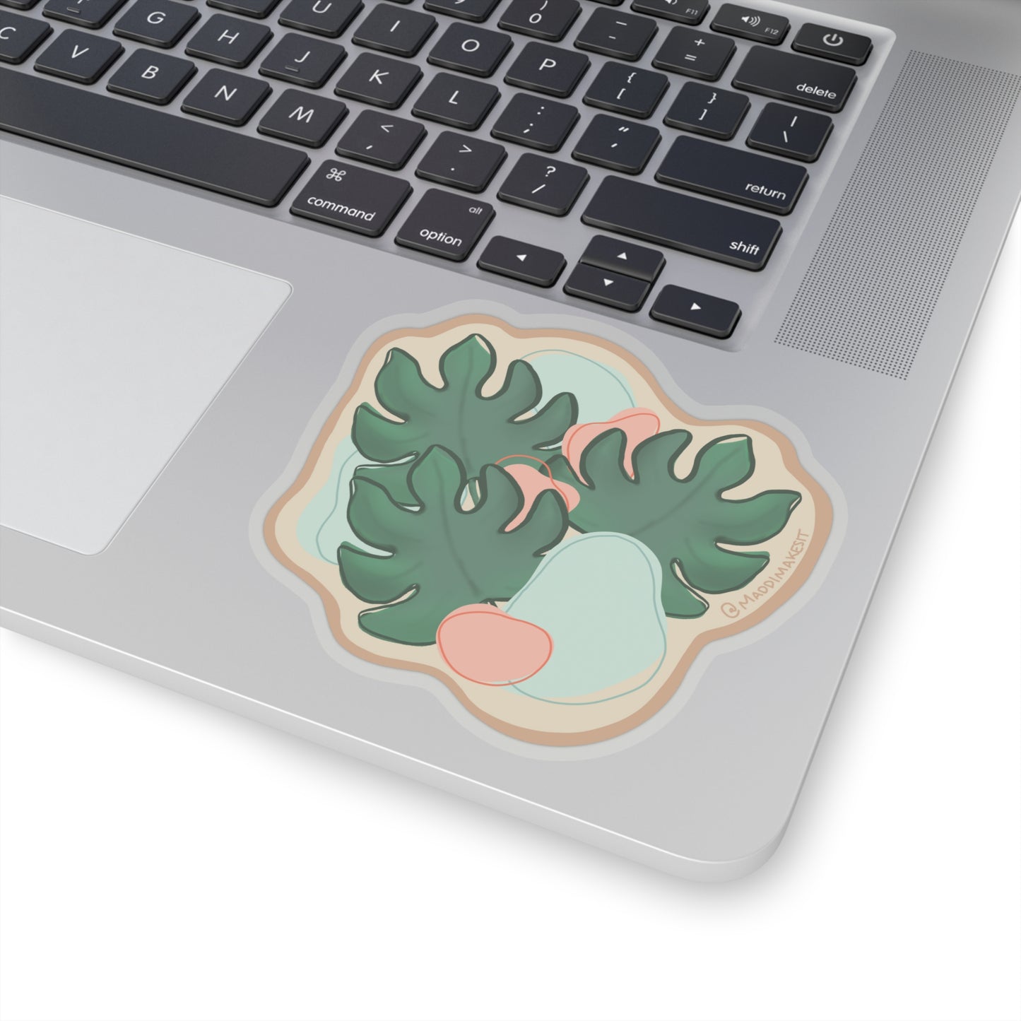 Monstera Doodle Sticker