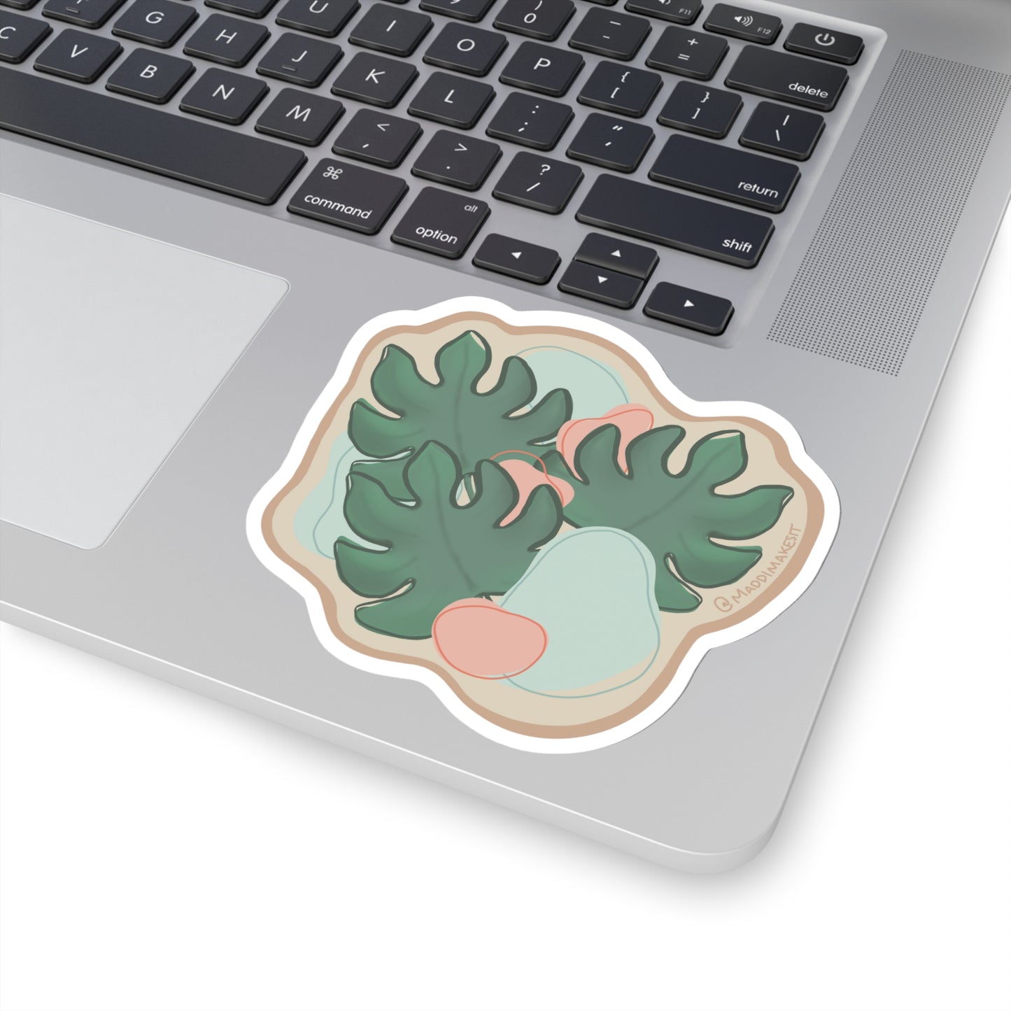 Monstera Doodle Sticker